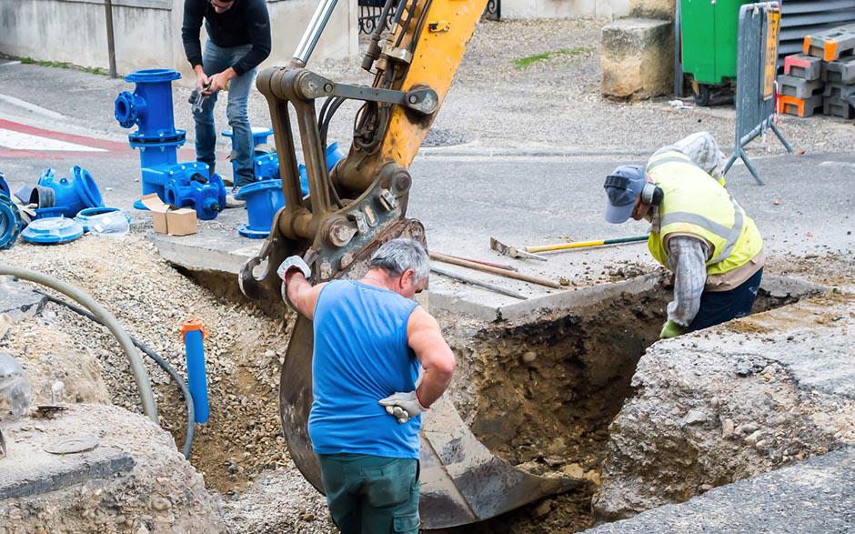 travaux assainissement Plaisir